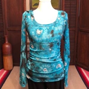 INC Nylon top. Size M.  Tye dye look.